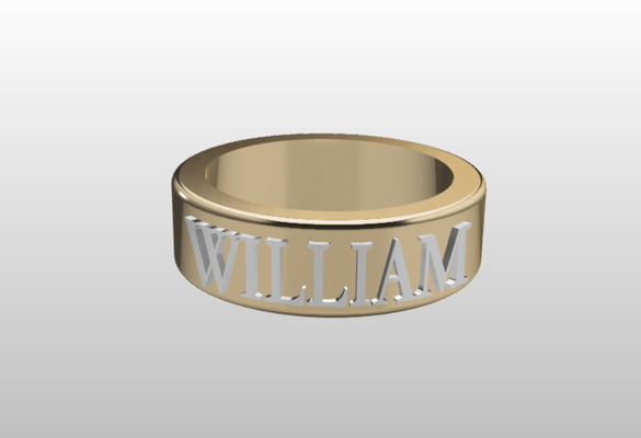 william squillare gioielleria uomo obj file signori gratuito 3d print model - Mito3D