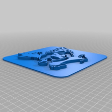 willie wildcat square thick plate tool 3d printing 3d print model - Mito3D