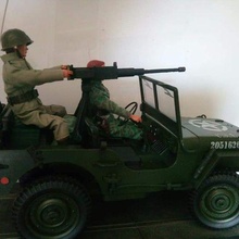 Willys Halterung Maschine Gewehr Gadget Madelman Jeep 1 10 militär 3d print model - Mito3D