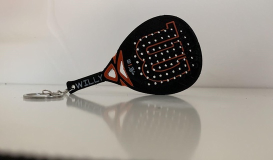 wilson hermosa padel raqueta pala 3d print model - Mito3D