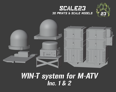 win système atv 3d print model - Mito3D