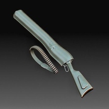 Winchester gadget armes art balle feu haute poly fusil 3d print model - Mito3D