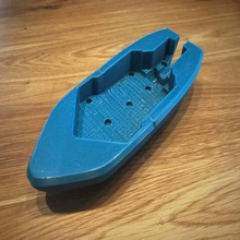wind-up bathtub boat v5 mod - hull peaces awesome bathtubboat filapin toy wind up mechanical_toys 3d print model - Mito3D