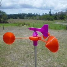 wind gauge home outdoor garden 3d print model - Mito3D