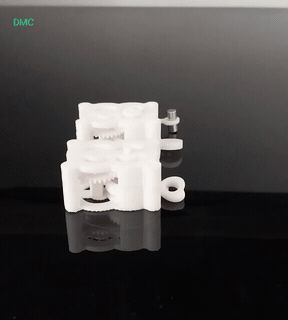 vento motor mecanismo relógio especial montagem engrenagem caixa brinquedo preciso criatividade suporte 3d print model - Mito3D