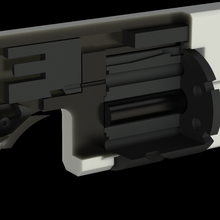 viento tormenta Disparo pistola 3d impresión equipo artilugio 2a 3d print model - Mito3D