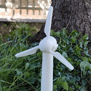 vento turbina 3d print model - Mito3D