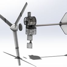 wind turbine blades aero blade electronics 3d print model - Mito3D
