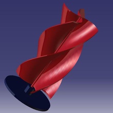 mulino a vento architettura 3d print model - Mito3D