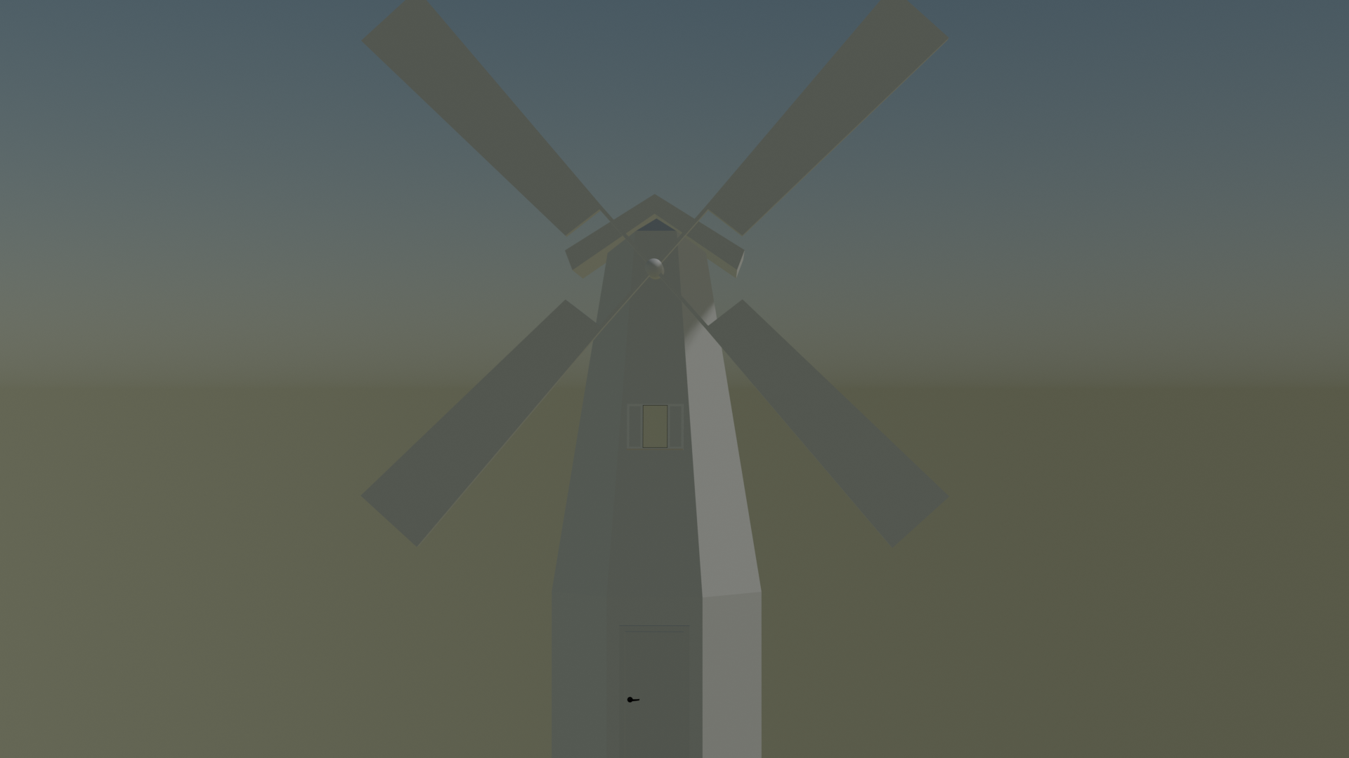 windmill 3d molino 3D print model - Mito3D