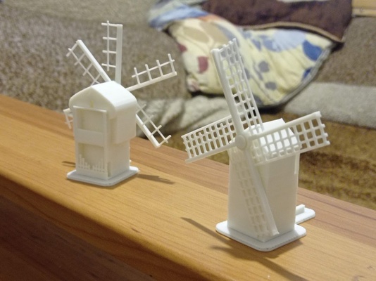 moulin vent 4 6 lames 3d print model - Mito3D