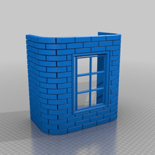 Fenster - ansichten einsichten Architektur Gebäude-Strukturen 3d print model - Mito3D