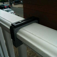 window box azek rail adapter outdoor_garden 3d print model - Mito3D