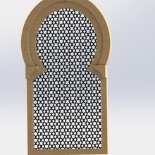 window grille 3d print model - Mito3D