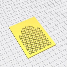 window Gitter 3d print model - Mito3D