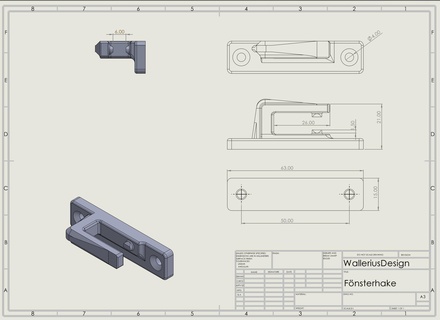janela robusto wallerius 3d print model - Mito3D