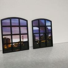 window rc Crawler Diorama 1 10 Rahmen Werkstatt 3d print model - Mito3D