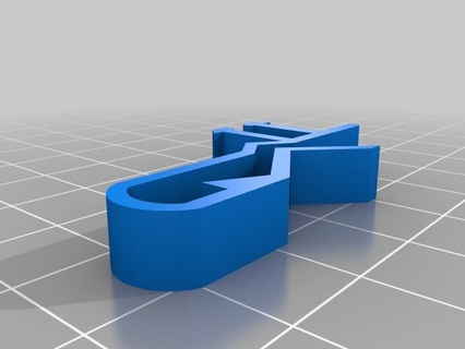 pencere kırpmak klips değiştirme parçalar 3d print model - Mito3D