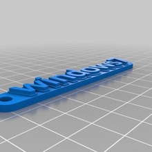 windows7 customized organization 3d print model - Mito3D