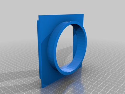 Fenster Auspuff Auslauf 3d print model - Mito3D