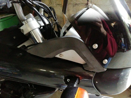 windshield bracket bmw f 650 cs motorcycle part f650cs 3d print model - Mito3D