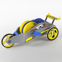 wind-up racer Spiel 3d print model - Mito3D