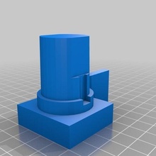 aufziehen Gehhilfe Negativ Uhrwerk Makerbot Projekte Spielzeug Wanderer vorgestellt openscad 3d print model - Mito3D