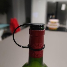 vino botella tapón gorra tpu flexionar 3d print model - Mito3D