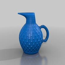 wine carafe home containers 3d print model - Mito3D