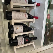 estante del vino casa de la botella titular rack 3d print model - Mito3D