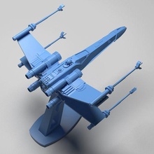 kanat t 65 litte model oyun oyuncaklar aksiyon şekil 3d Yazdır star savaşlar hayret dc çizgi roman Geek 3d print model - Mito3D
