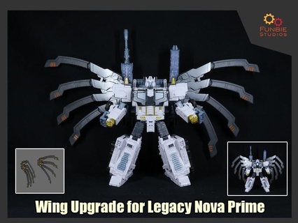 wing upgrade transformers legacy nova prime 3d print model - Mito3D