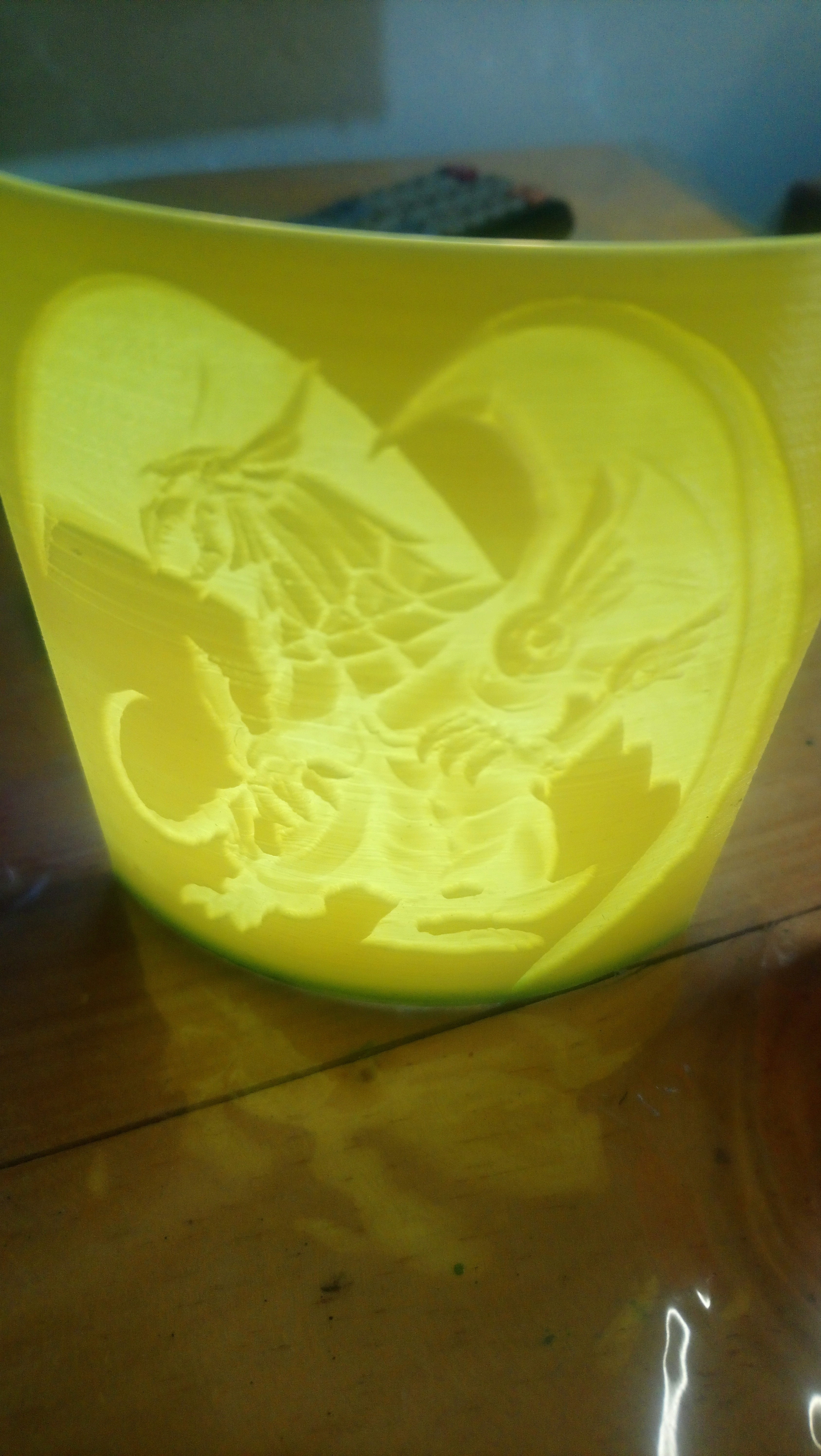 winged dragon ra yu gi - lito oh alado de 3D print model - Mito3D