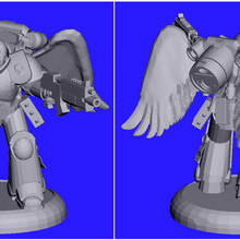 winged jump pack 28mm game games 3d print model - Mito3D