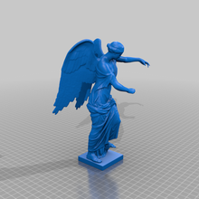 winged victory brescia art aphrodite archaeology brescia-musei bronze female goddess hellenistic-age history italy mythology nike roman-art sculpture statue venus winged-victory scans replicas 3d print model - Mito3D
