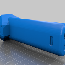 Yancı tabanca çıkarılabilir silindir tepe efsaneler destek sahne 3d print model - Mito3D
