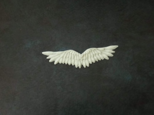 wings molding chocolate or polymer clay silicon mold wing broche sweets silicone 3d print model - Mito3D