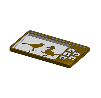 Spannweite Asien Würfel Tablett Erweiterung Spiel Flügel Spanne 3d print model - Mito3D