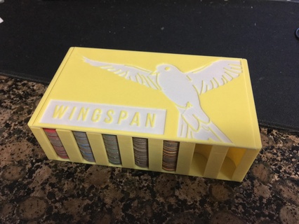 wingspan boardgame box 3d print model - Mito3D