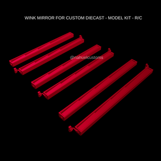 wink mirror custom diecast - model kit Various slot rc r/c truck car race racing 3d print model - Mito3D