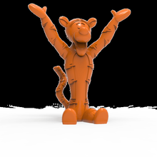 winnie pooh - tigro vari disney gioco carattere giocattolo 3d print model - Mito3D