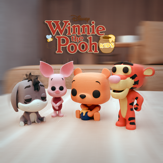 Winnie pooh funko pop pacco 3d print model - Mito3D