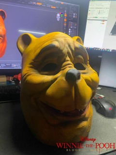 Winnie pooh cadılar bayramı maske kan 39 s korkutucu kask Kostüm oyunu rezil etmek korku insan baş film 3d print model - Mito3D