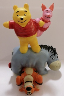 Winnie pooh Telefono dock orsacchiotto tel tigro maialino eeyore ricarica adoro carina amicizia 3d print model - Mito3D