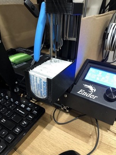 wipe holder ender 5 clip alcohol swab 3d printer accessories 3d print model - Mito3D