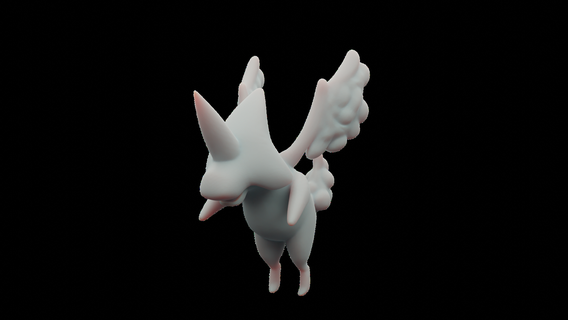 wiplump temtem tem tempedia cute creature monster figure figurine toy game model 3d print model - Mito3D