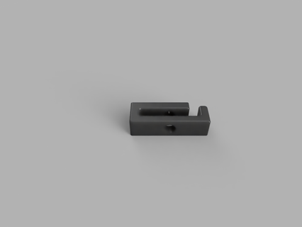 tel klips kablo 3d print model - Mito3D