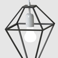 wire frame lamp shade home minimalistic wirefrime 3d print model - Mito3D