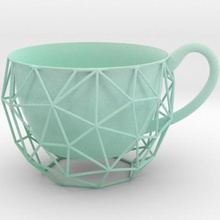 wired cup home teapot 3d print model - Mito3D