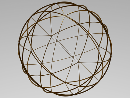wireframe shape spherical pentakis dodecahedron Art geometry kisdodecahedron polyhedron pentagonal pyramid kleetope catalan truncated icosahedron face plastic printable part complex design 3d print model - Mito3D
